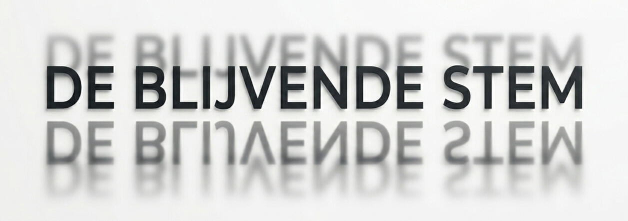 Logo De Blijvende Stem - Audioportretten door Dennis Aaij